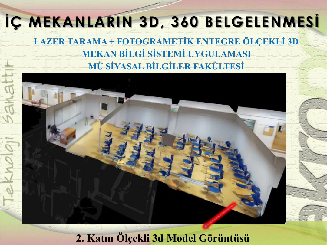 Marmara Üniversitesi 3B mekân bilgi sistemi