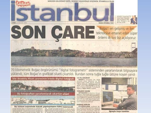 Boğaziçi Siluet Bilgi Sistemi — kullanıcı tarafından seçilen görsel